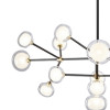 Люстра Delight Collection Nabila 10 black/gold