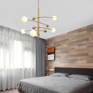 Люстра Delight Collection Globe Mobile 10215P/5 brass