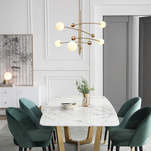 Люстра Delight Collection Globe Mobile 10215P/5 brass