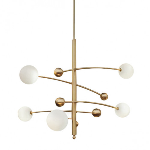 Люстра Delight Collection Globe Mobile 10215P/5 brass