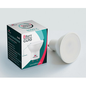Светодиодная лампа mod. TP GU10/8W/3000K mat