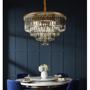Потолочный светильник Delight Collection Odeon 6R gold/smoky