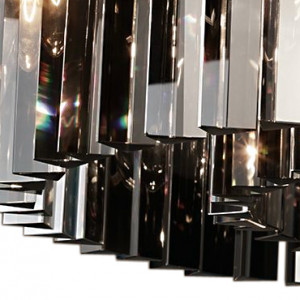 Люстра Delight Collection Odeon 8R black/smoky