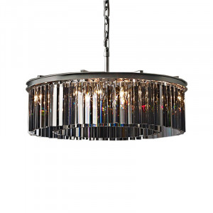 Люстра Delight Collection Odeon 8R black/smoky