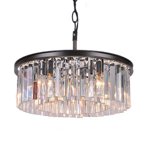 Люстра Delight Collection Odeon 6B/P black/clear
