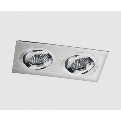 Светильник встраиваемый   mod. SAG 203-4 silver/silver