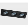 Светильник встраиваемый   mod. SAG 303-4 black/black