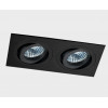 Светильник встраиваемый   mod. SAG 203-4 black/black