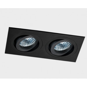 Светильник встраиваемый mod. SAG 203-4 black/black