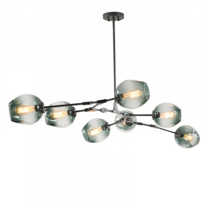 Люстра Delight Collection Bubble 7 black/smoky
