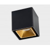 Светильник накладной mod. FASHION FX1 black + FASHION FXR gold