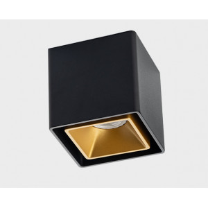 Светильник накладной mod. FASHION FX1 black + FASHION FXR gold
