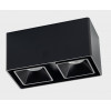 Светильник накладной mod. FASHION FX2 black + FASHION FXR black - 2шт.
