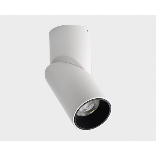 Светильник накладной mod. M03-0106 white + M03-0106 ring black