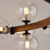 Люстра Delight Collection 771120 black/clear