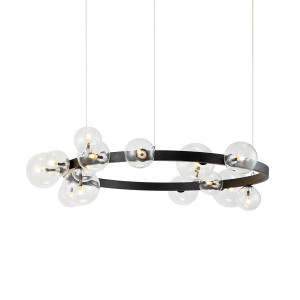 Люстра Delight Collection 771120 black/clear