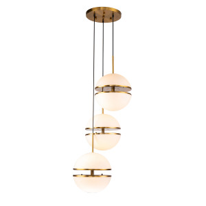 Подвесной светильник Delight Collection Spiridon 3 brass