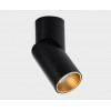 Светильник накладной mod. M03-0106 black + M03-0106 ring gold
