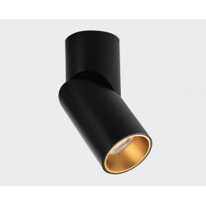 Светильник накладной mod. M03-0106 black + M03-0106 ring gold
