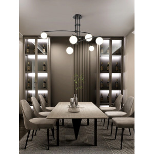 Потолочный светильник Delight Collection 8119P/6 black