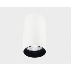 Светильник накладной mod. DANNY PL white + Ring Danny black