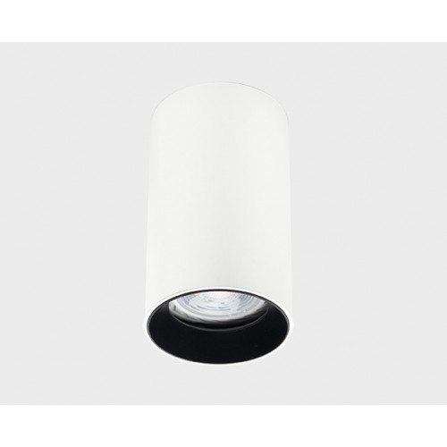 Светильник накладной mod. DANNY PL white + Ring Danny black