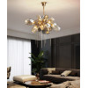 Люстра Delight Collection 8898P/AL gold/smoky