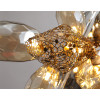 Люстра Delight Collection 8898P/AL gold/smoky