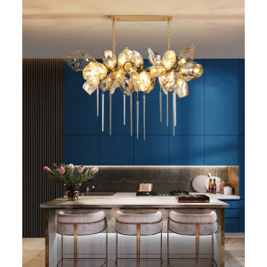 Люстра Delight Collection 8898P/BL gold/smoky