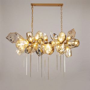 Люстра Delight Collection 8898P/BS gold/smoky