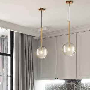 Подвесной светильник Delight Collection 9217P/D100 gold