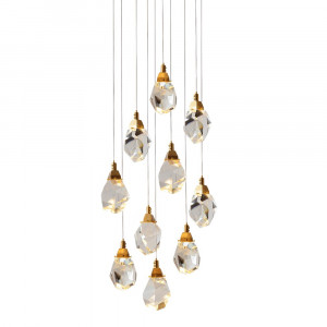 Подвесной светильник Delight Collection 9701P/10R brass