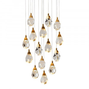 Подвесной светильник Delight Collection 9701P/15R brass