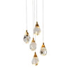 Подвесной светильник Delight Collection 9701P/5R brass Подвесной светильник Delight Collection 9701P/5R brass