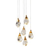 Подвесной светильник Delight Collection 9701P/6R brass Подвесной светильник Delight Collection 9701P/6R brass