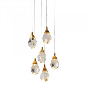 Подвесной светильник Delight Collection 9701P/6R brass
