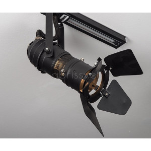 Трековый светильник mod. XFST2D black + WSO 80 balck