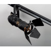 Трековый светильник mod. XFST1D black + WSO 77c black