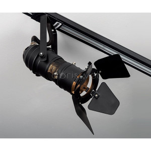 Трековый светильник mod. XFST1D black + WSO 77c black