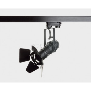 Трековый светильник mod. XFST1D black + WSO 77c black