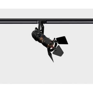 Трековый светильник mod. XFST1D black + WSO 77c black