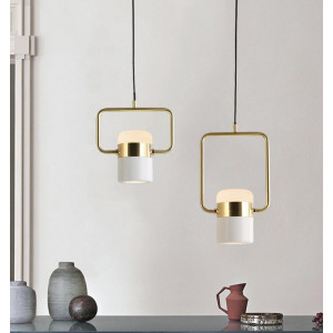 Подвесной светильник Delight Collection 9926P/1 white/gold