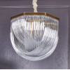 Люстра Delight Collection Murano L9 brass/clear