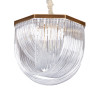 Люстра Delight Collection Murano L9 brass/clear