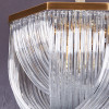 Люстра Delight Collection Murano L9 brass/clear