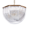 Люстра Delight Collection Murano L12 brass/clear