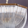 Люстра Delight Collection Murano L12 brass/clear