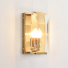 Настенный светильник Delight Collection Harlow Crystal 1A gold