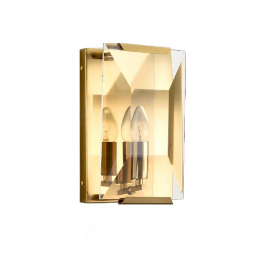 Настенный светильник Delight Collection Harlow Crystal 1A gold