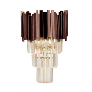 Настенный светильник Delight Collection Barclay A2 dark brown